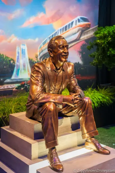 Walt Disney The Dreamer statue coming to EPCOT D23 Expo