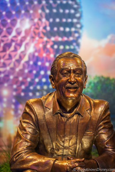 Walt Disney The Dreamer statue coming to EPCOT D23 Expo