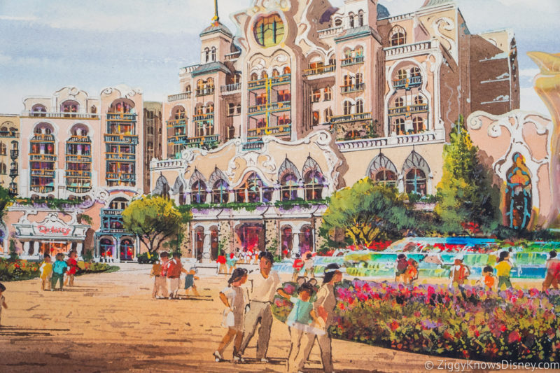 Tokyo Disney Resort new hotel concept art D23 Expo