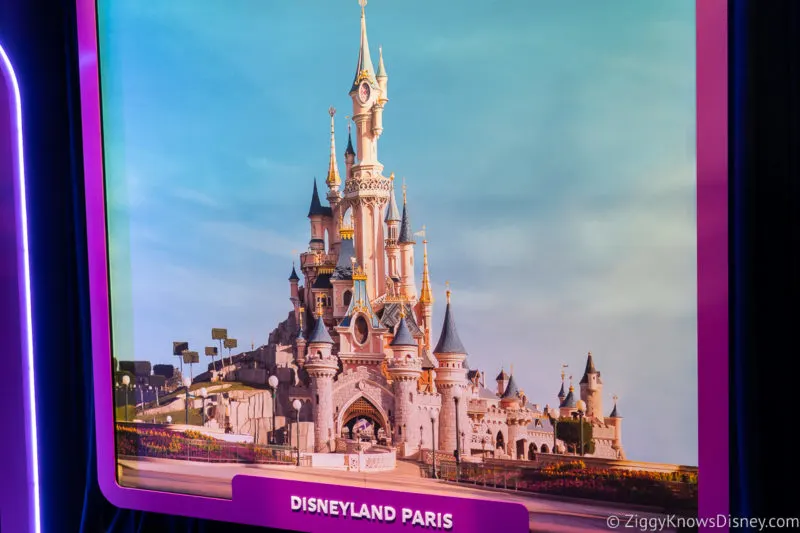 Disneyland Paris Poster Wonderful World of Dreams Disney Parks pavilion D23 Expo