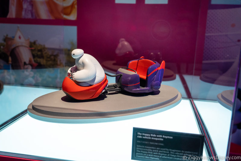The Happy Ride with Baymax ride vehicle model D23 Expo