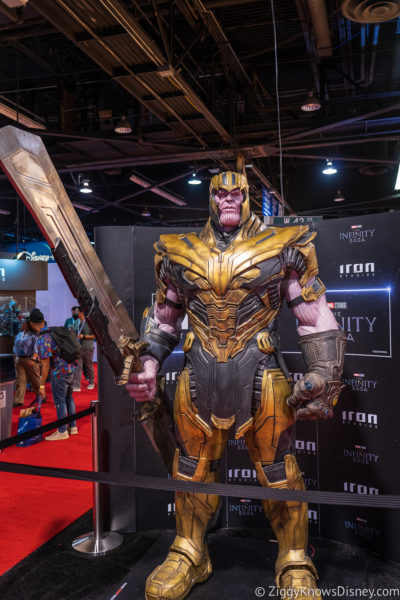 Thanos display Marvel Studios D23 Expo
