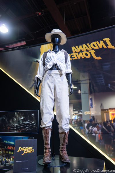 Indiana Jones costumes Lucasfilm pavilion D23 Expo