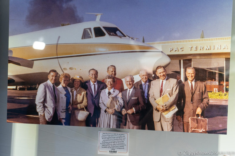Photos from Walt Disney's plane D23 Expo
