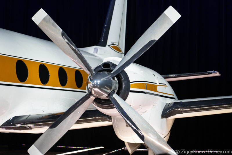 propeller Walt Disney's airplane D23 Expo
