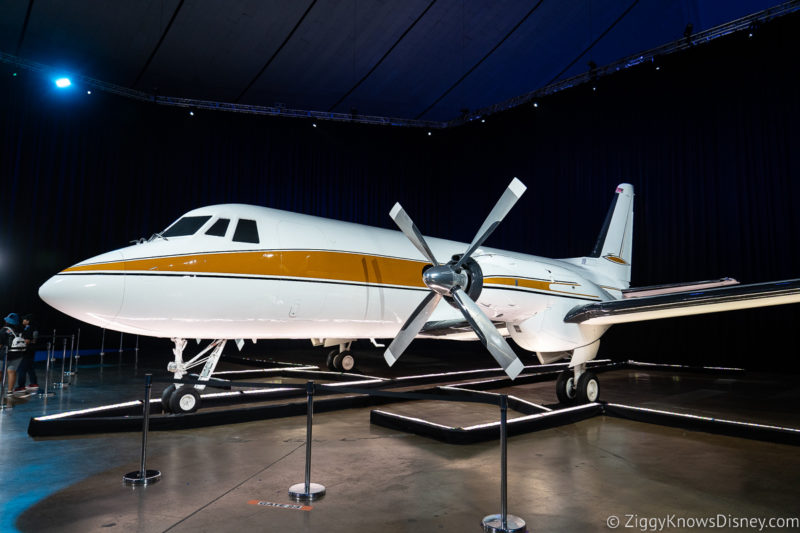 Walt Disney's airplane D23 Expo