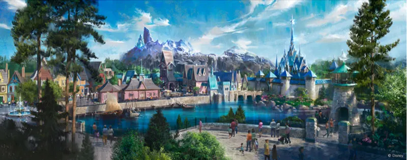 Frozen Land Arendelle Concept Art