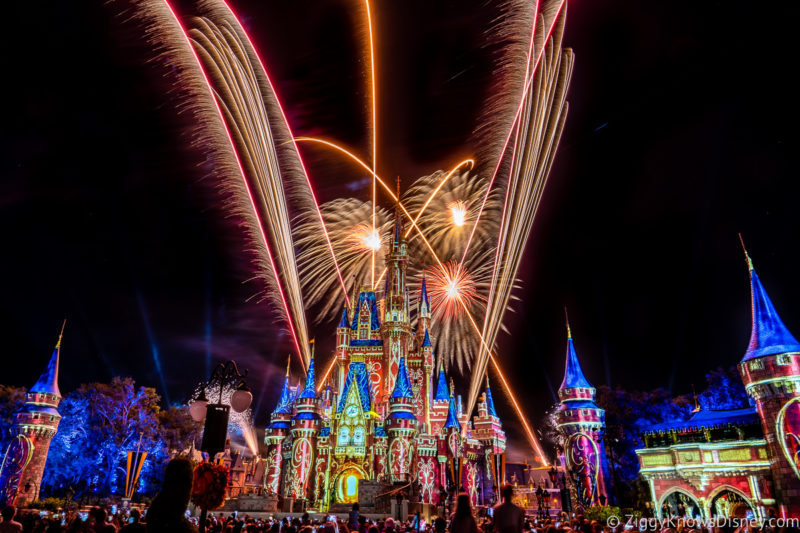 Happily Ever After Fireworks Magic Kingdom