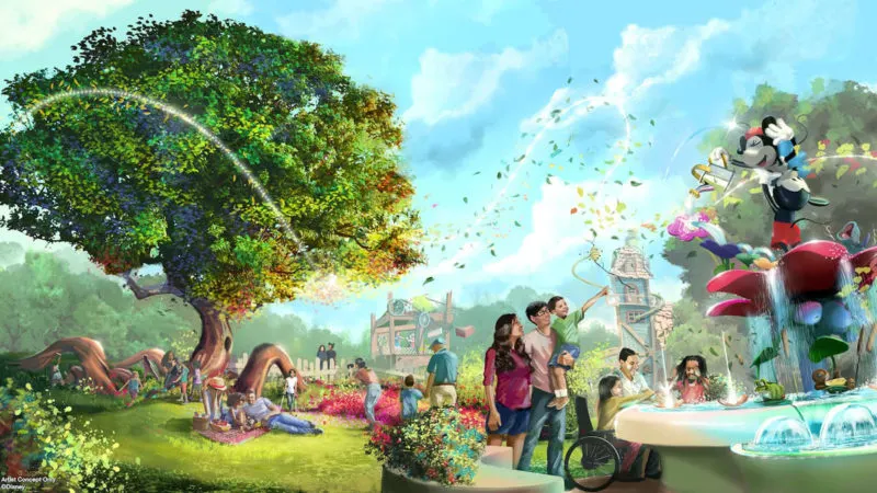 Mickey's Toontown Disneyland Concept Art