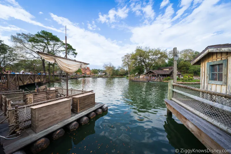 Rivers of America Frontierland Magic Kingdom