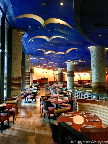 Jiko restaurant interior Disney's Animal Kingdom Lodge