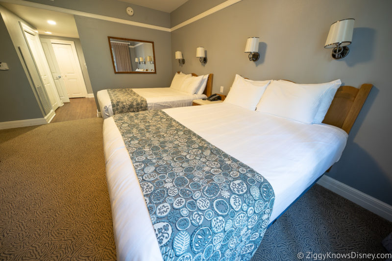 guest rooms at Disney's Beach Club Villas