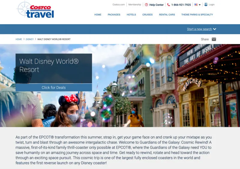 Costco Discount Disney World Tickets