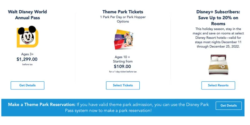 Theme Park Reservations No Longer Needed for Date-Based Tickets