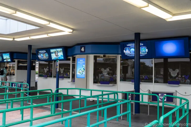 Disney World Tickets booth Ticket and Transportation Center