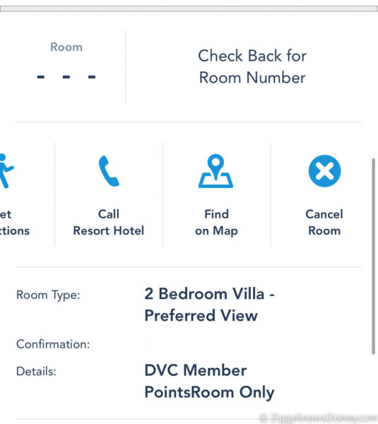 Cancelling Disney World Resort hotel reservations