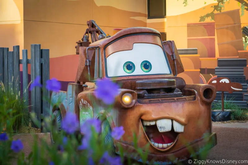 Mater figure at Disney's Art of Animation Resort