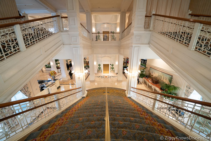 Disney's Grand Floridian Resort grand stairwell