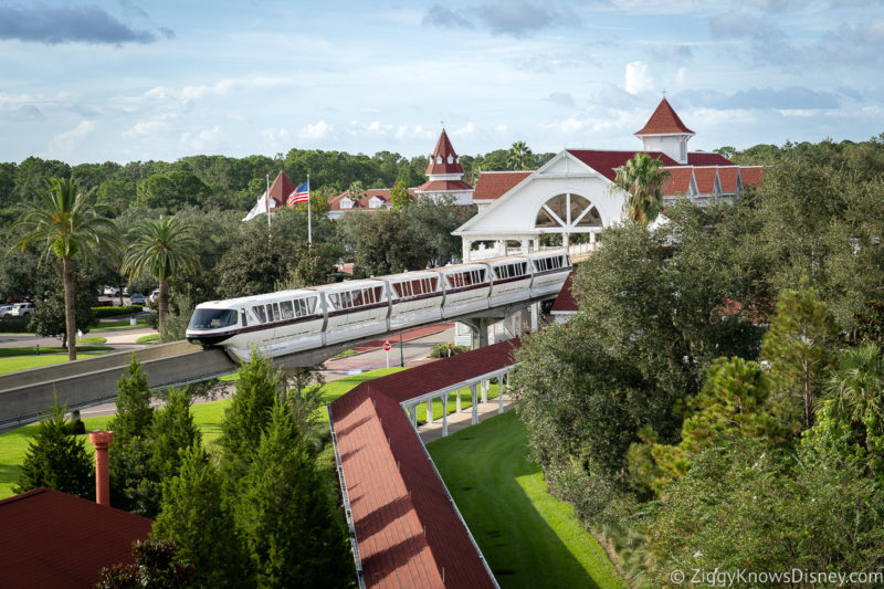 Grand Floridian Resort monorail