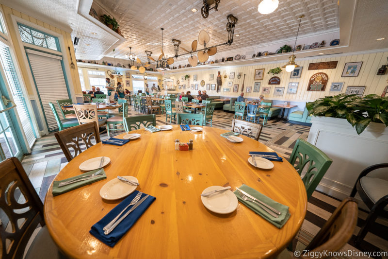 Olivia's restaurant interior Old Key West 