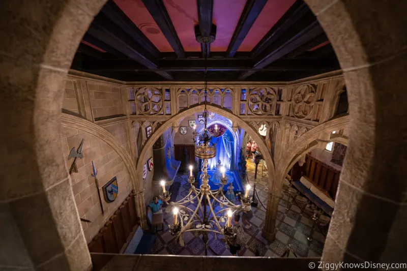 interior of Cinderella's Royal Table entrance