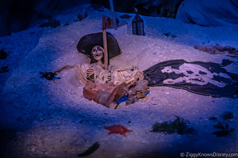 Skeleton Pirate in Pirates of the Caribbean