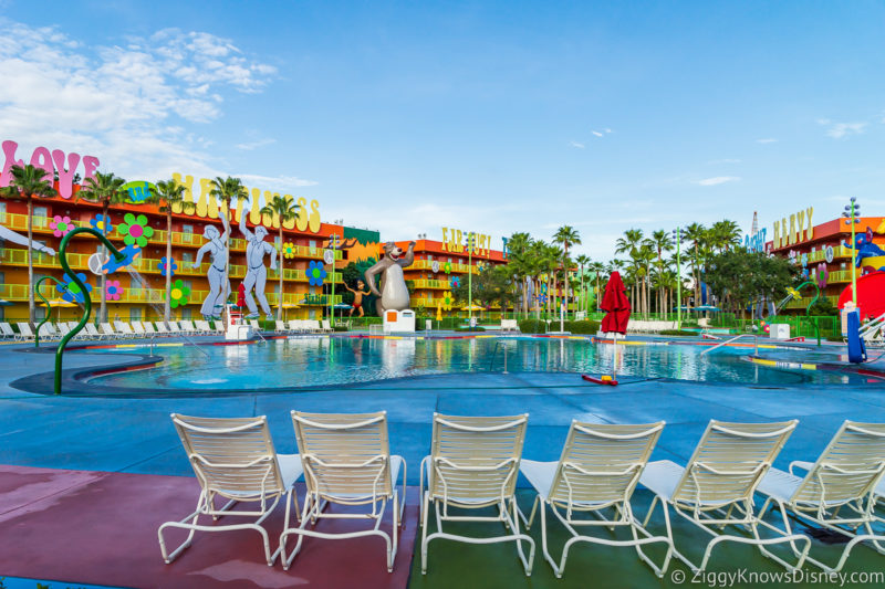 Pool at Disney's Pop Century Resort