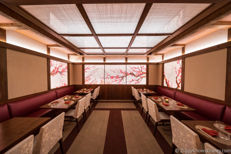 Takumi-Tei restaurant interior EPCOT