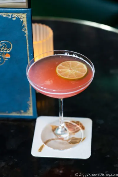 cocktail at Enchanted Rose Grand Floridian Resort