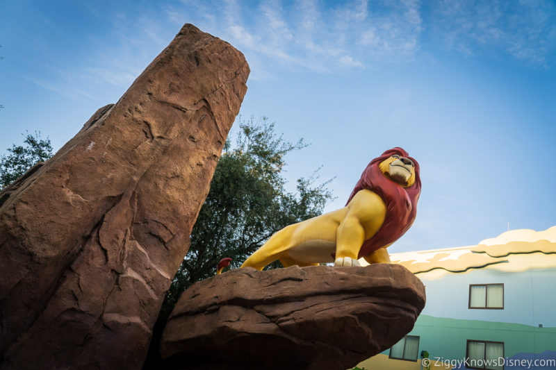 Simba on Pride Rock Disney's Art of Animation