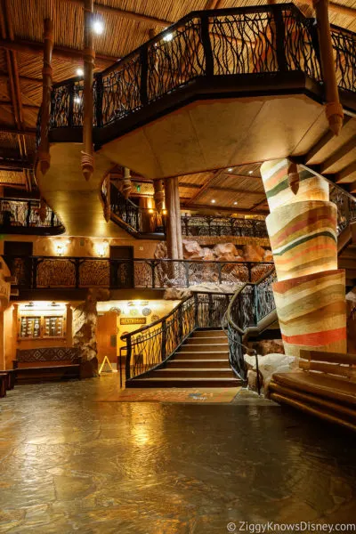 Disney's Animal Kingdom Lodge downstairs level