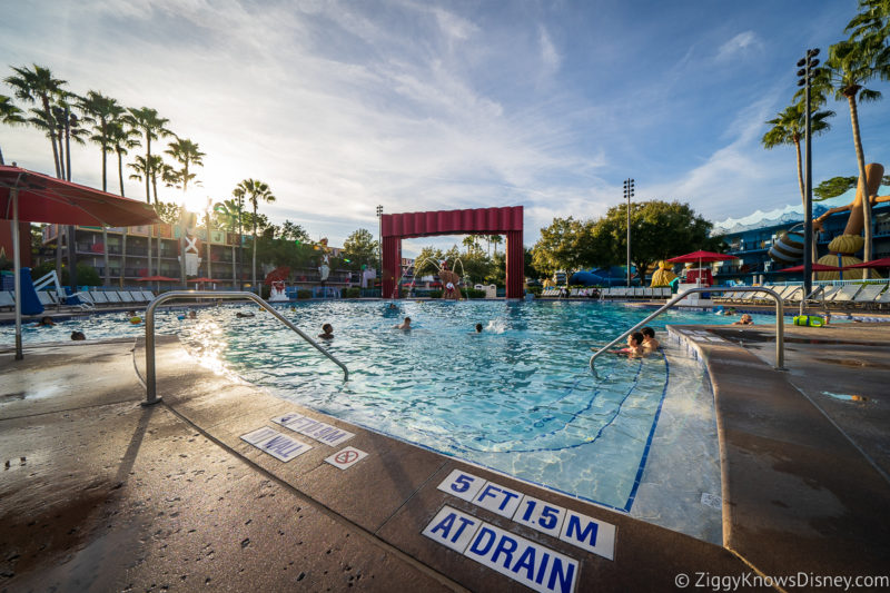 Disney's All-Star Movies Resort pool