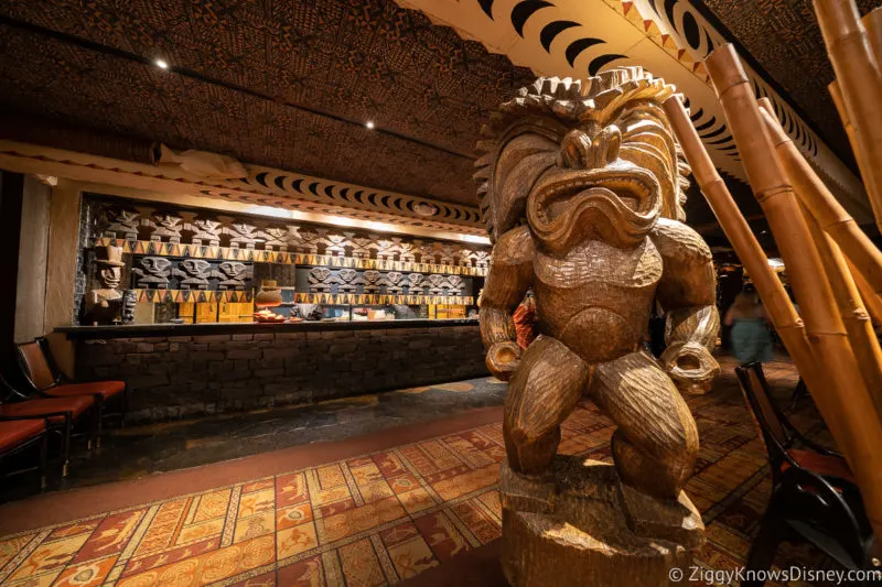 Disney's Polynesian Resort scary figure