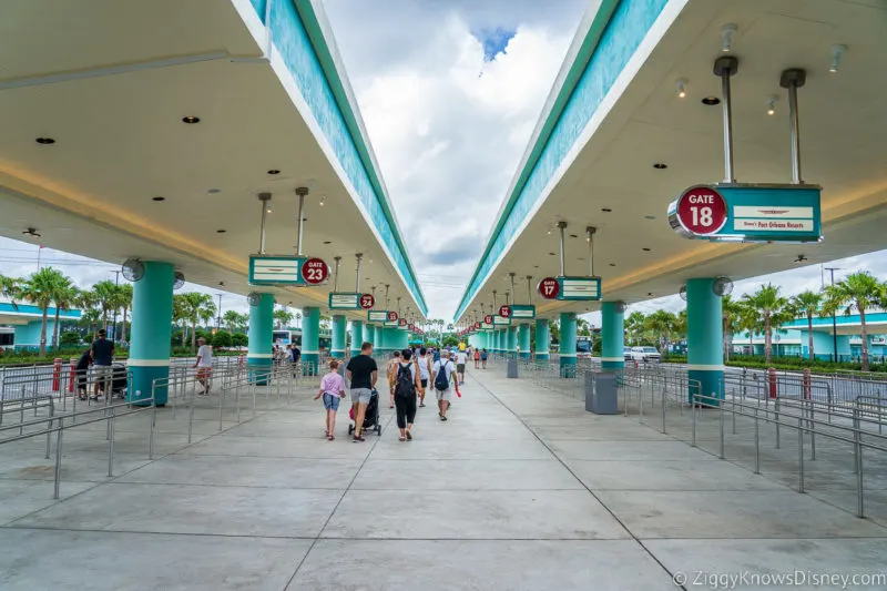 Let's Look at the Disney Bus Terminals at Each Theme Park and