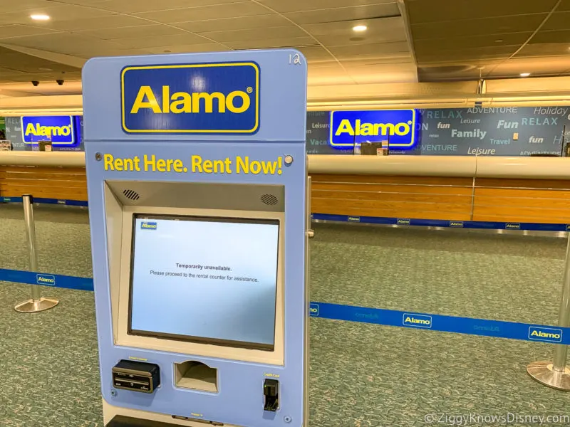 Alamo Car Rental Orlando International Airport