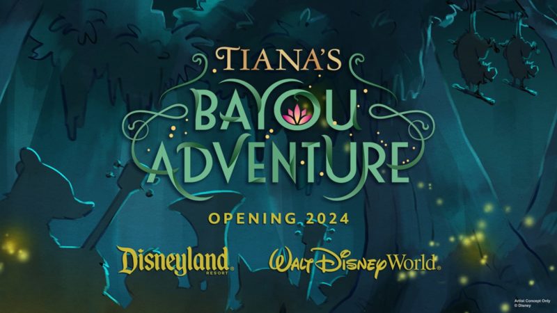 Tiana's Bayou Adventure Opening 2024