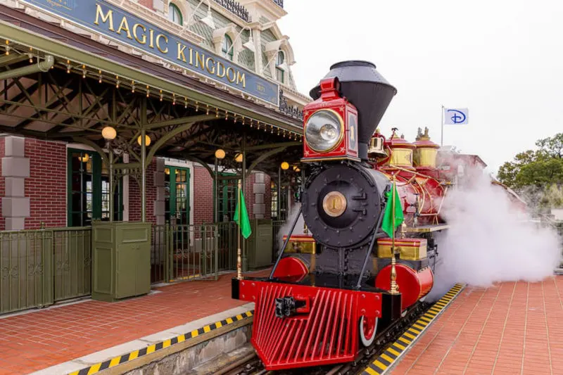 Walt Disney World Railroad Magic Kingdom