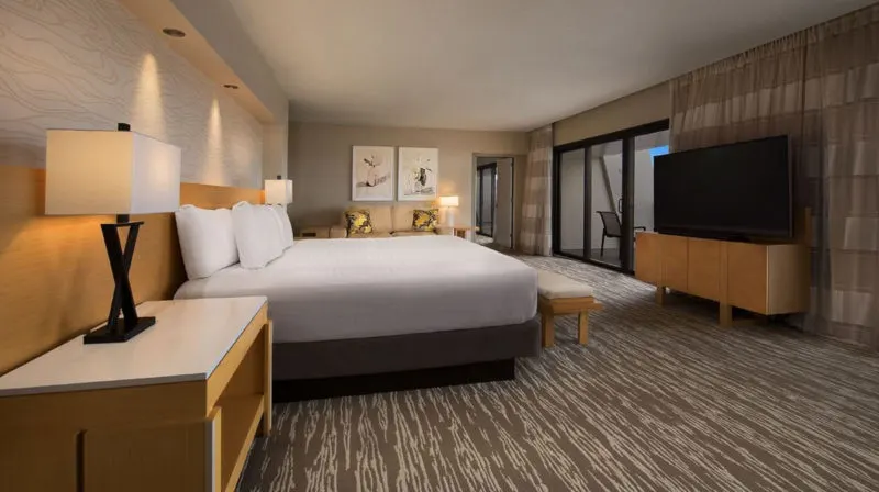 Disney's Contemporary Resort Suite Bedroom