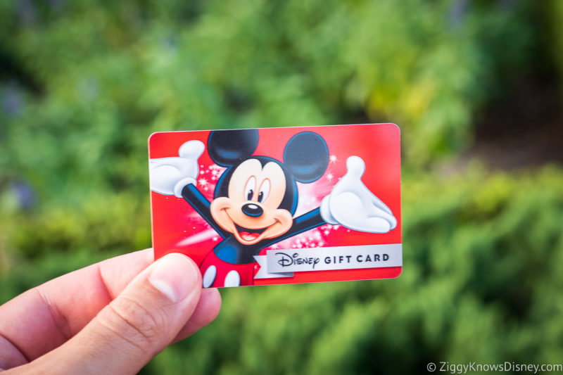 Using Discount Disney Gift Cards