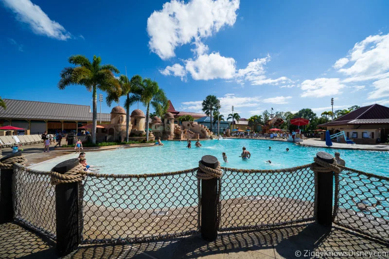 Pool at Disney's Caribbean Beach Resort