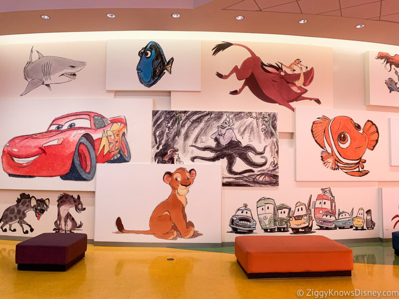 Art of Animation Resort lobby
