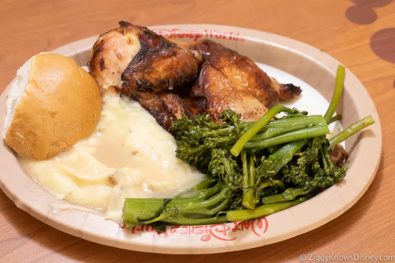 Chicken Dinner at All-Star Sports Resort