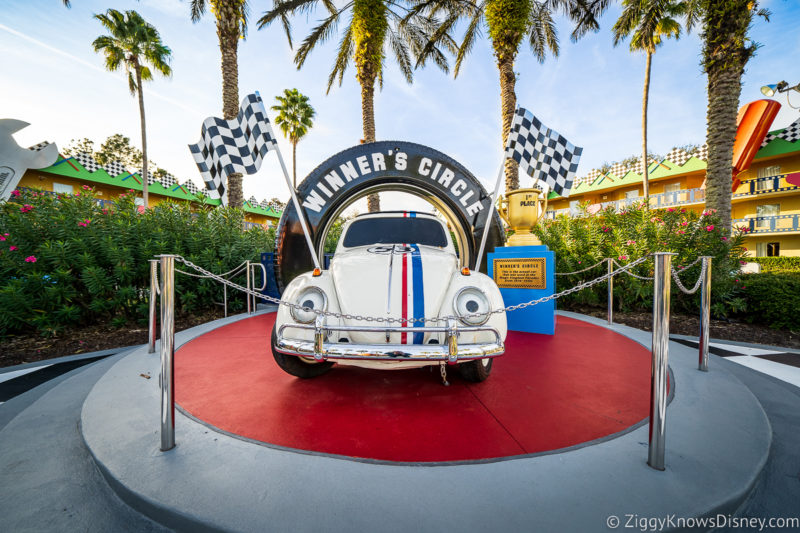 Disney's All-Star Movies Resort Herbie Car