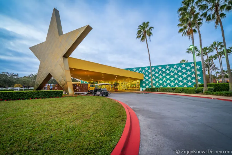 All-Star Movies Resort drive up entrance