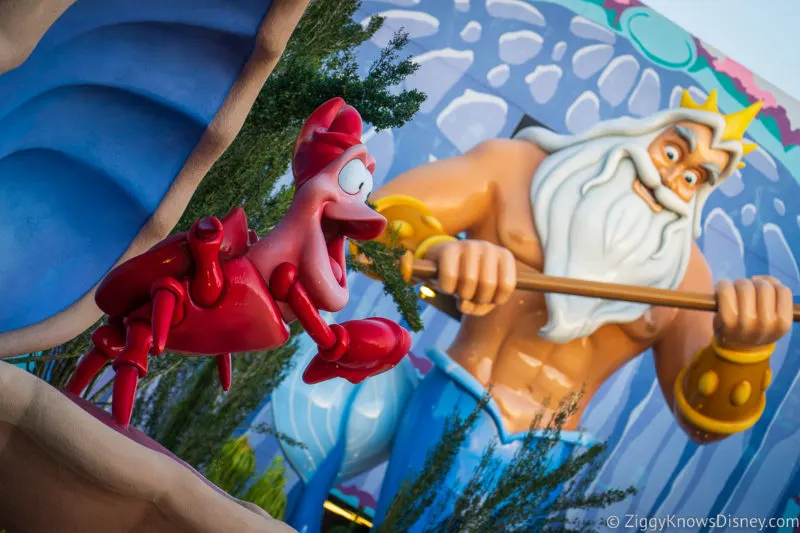 Disney's Art of Animation Resort Sebastian and King Triton