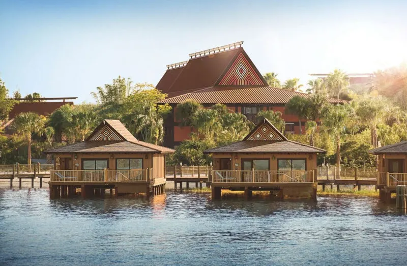 Disney's Polynesian Village Resort Overwater Bungalows