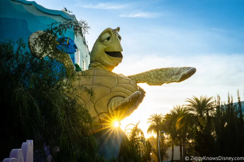 Crush turtle Disney's Art of Animation Resort
