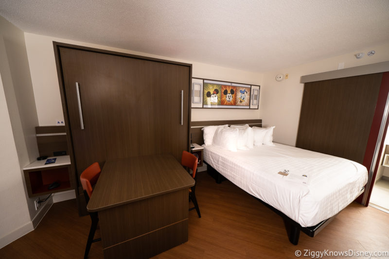 Hotel guest room at Disney's All-Star Movies Resort