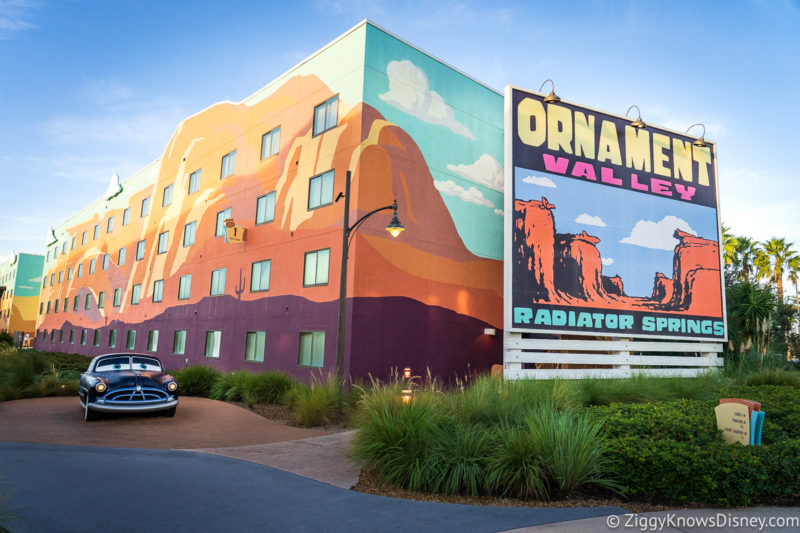 Ornament Valley Cars Land Disney's Art of Animation Resort