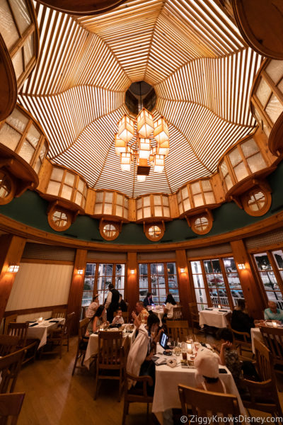 Inside Yachtsman Steakhouse at Disney's Yacht Club